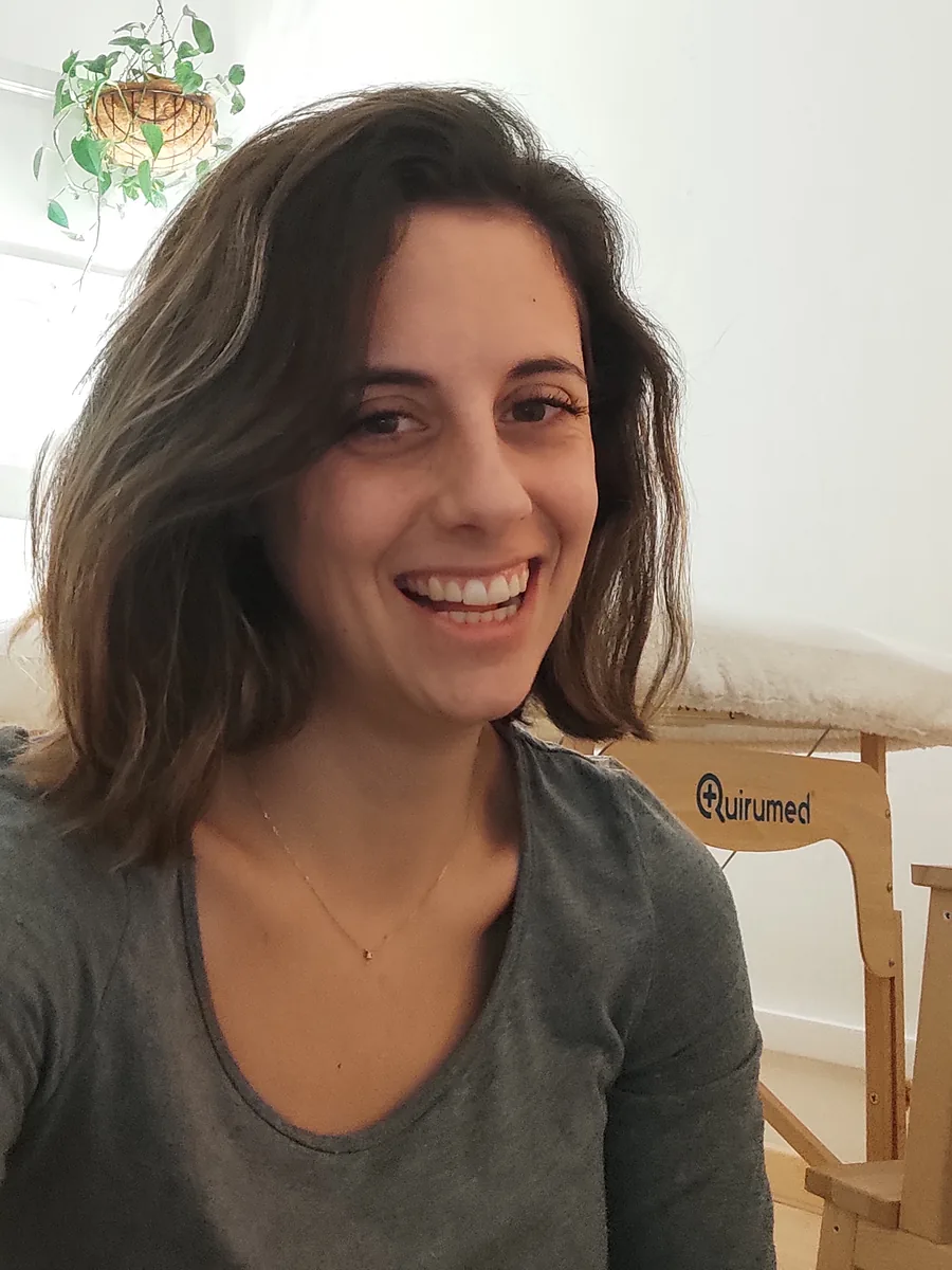 Fanny Legros, kinesióloga en Barcelona