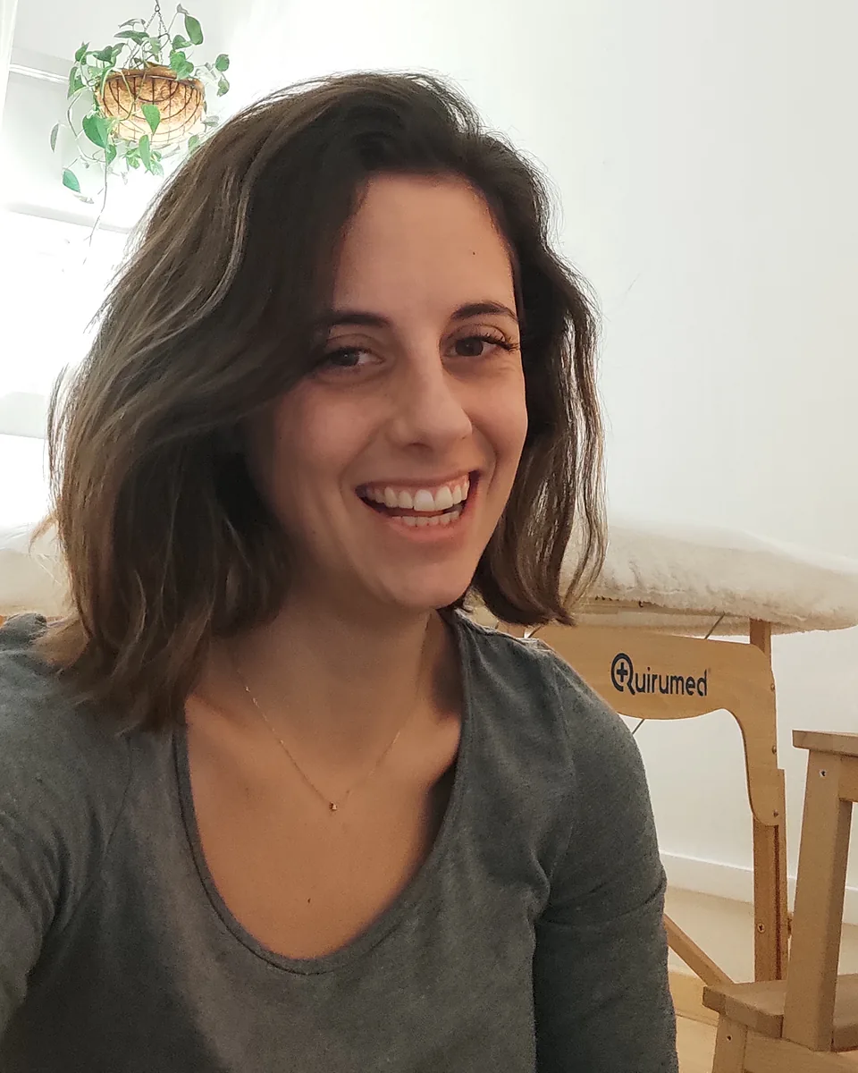 Fanny Legros, kinesióloga en Barcelona